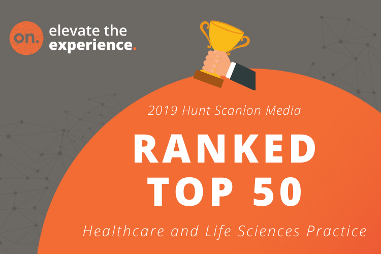 ON Partners named by Hunt Scanlon Media Top 50 Healthcare and Life Sciences Practice