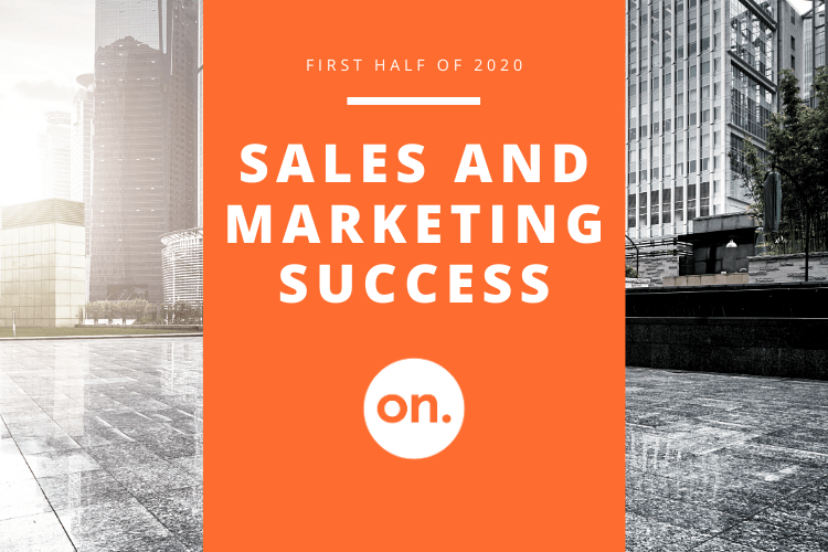 2020 sales and marketing success