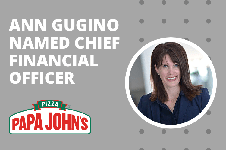 Ann Gugine named chief financial officer at Papa Johns