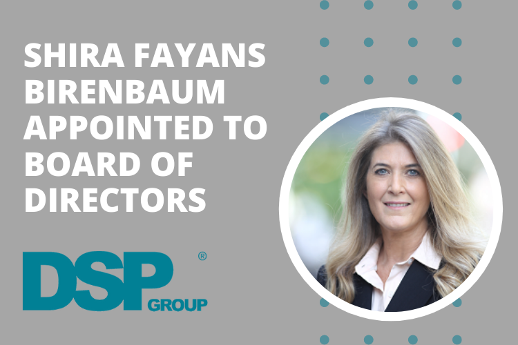 DSP Group Appoints New Board of Director