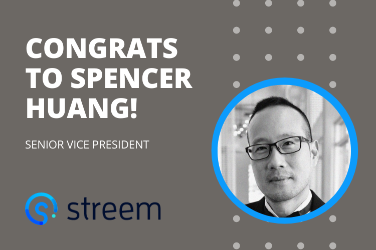 Spencer Huang appointed as Senior Vice President of Sales at Streem