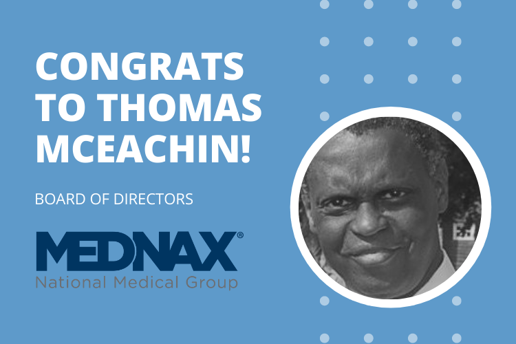 Thomas McEachin hired to the board of directors at Mednax.