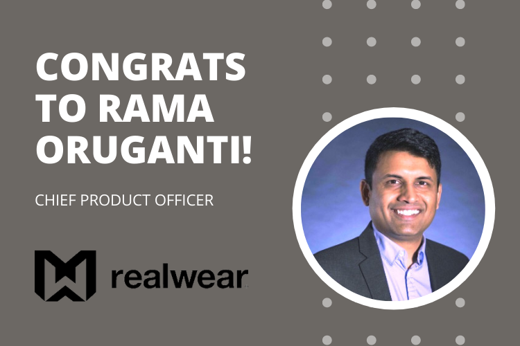 Rama Oruganti appointed as Chief Product Officer of RealWear