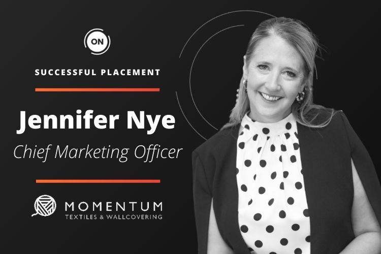 SUCCESSFUL PLACEMENT: MOMENTUM TEXTILES & WALLCOVERING – CHIEF MARKETING OFFICER