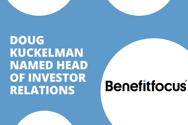 Doug Kuckelman named Head of Investor Relations