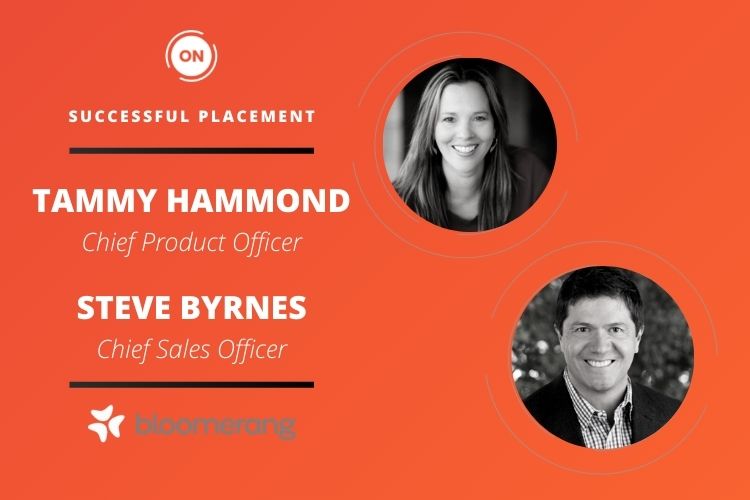 SUCCESSFUL PLACEMENT: BLOOMERANG – CHIEF PRODUCT OFFICER AND CHIEF SALES OFFICER
