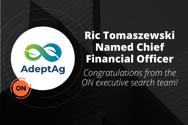 Ric Tomaszewski named Chief Financial Officer