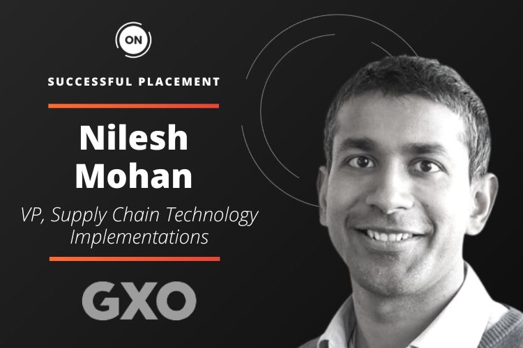 Nileash Mohan named VP of Supply Chain Technology Implementations at GXO Logistics