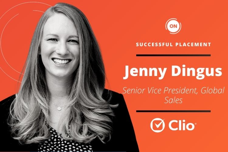 SUCCESSFUL PLACEMENT: CLIO – SENIOR VICE PRESIDENT, GLOBAL SALES