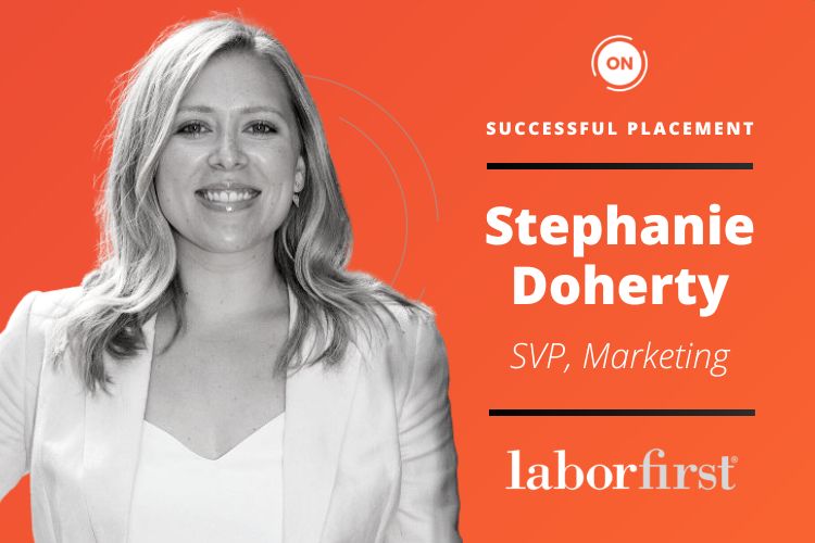 Successful Placement: Labor First – Senior Vice President, Marketing – ON Partners