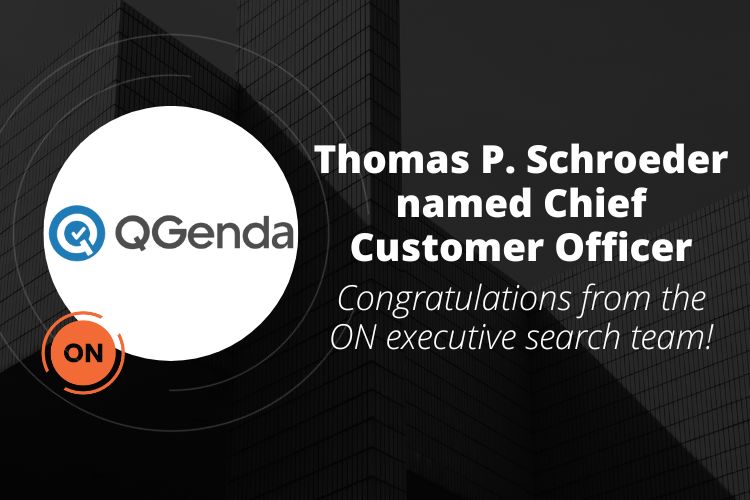 SUCCESSFUL PLACEMENT: QGENDA – CHIEF CUSTOMER OFFICER