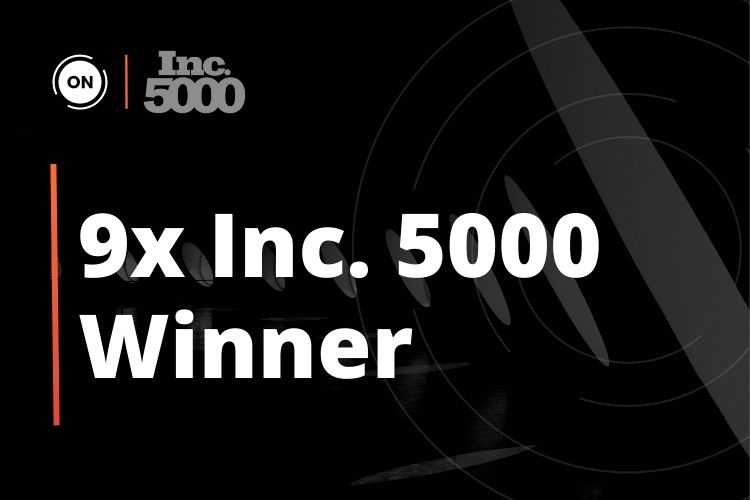 ON Partners names as Inc. 5000 Winner for the 9th time.