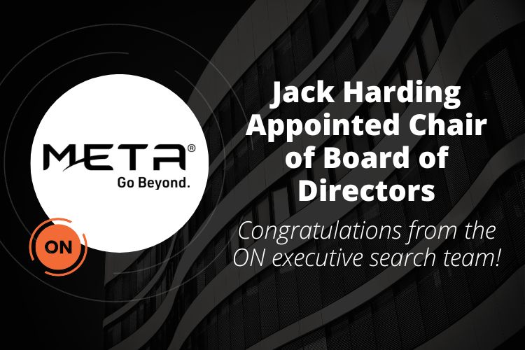 Jack Harding appointed Chair of Board of Directors