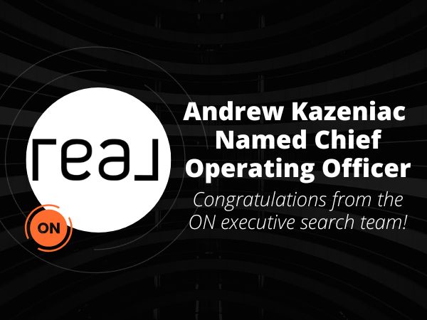 Andrew Kazeniac named Chief Operating Officer