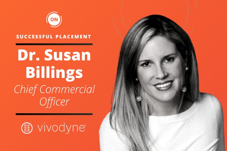 Dr. Susan Billings appointed as Chief Commercial Officer