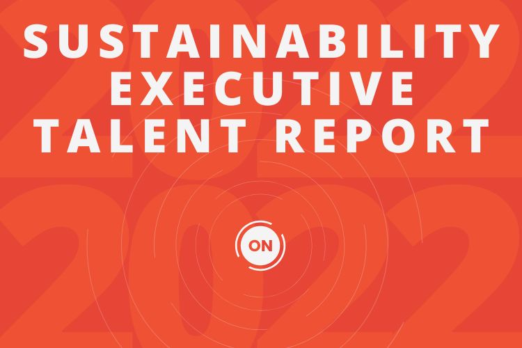 Sustainability Executive Talent Report 2022
