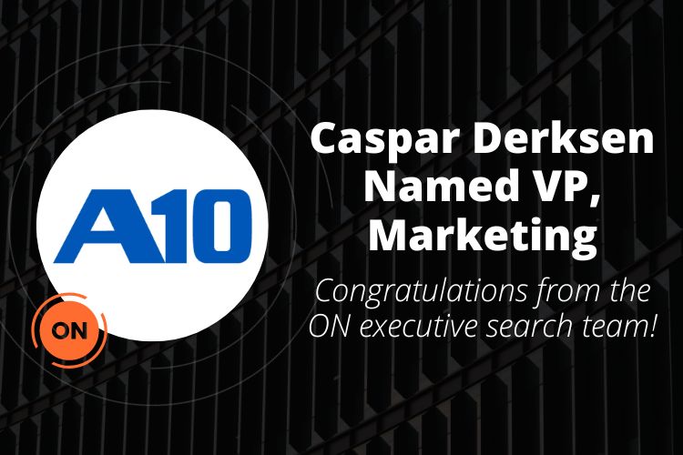Caspar Derksen named VP of Marketing