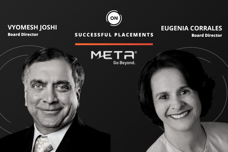 Eugenia Corrales and Vyomesh Joshi named new board members at Meta Materials.