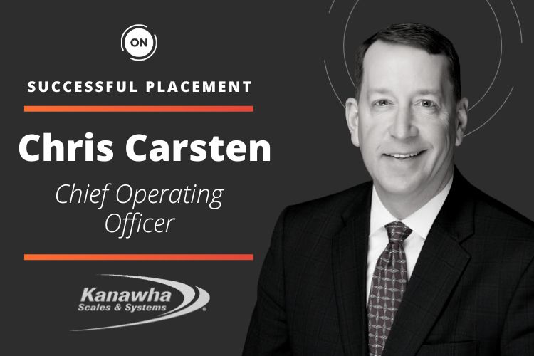 Chirs Carsten named Chief Operating Officer at Kanawha Scales and Systems