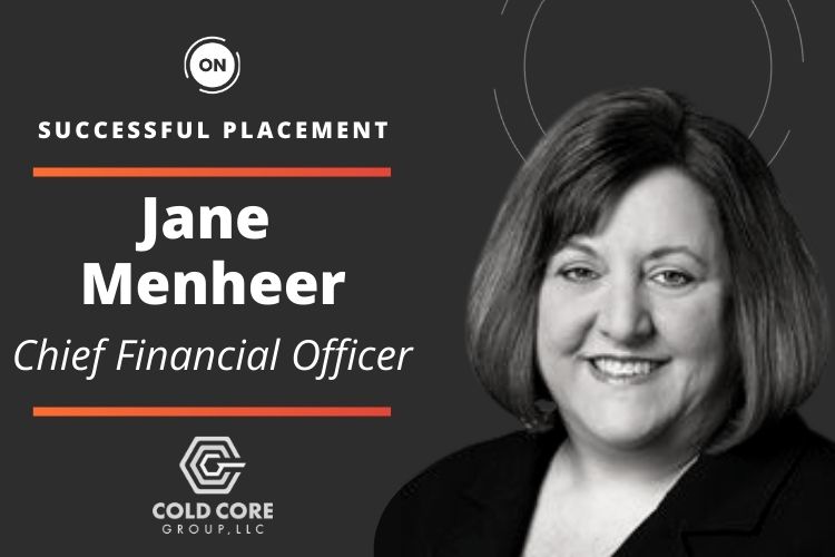 Jane Menheer named Chief Financial Officer at Cold Core Group