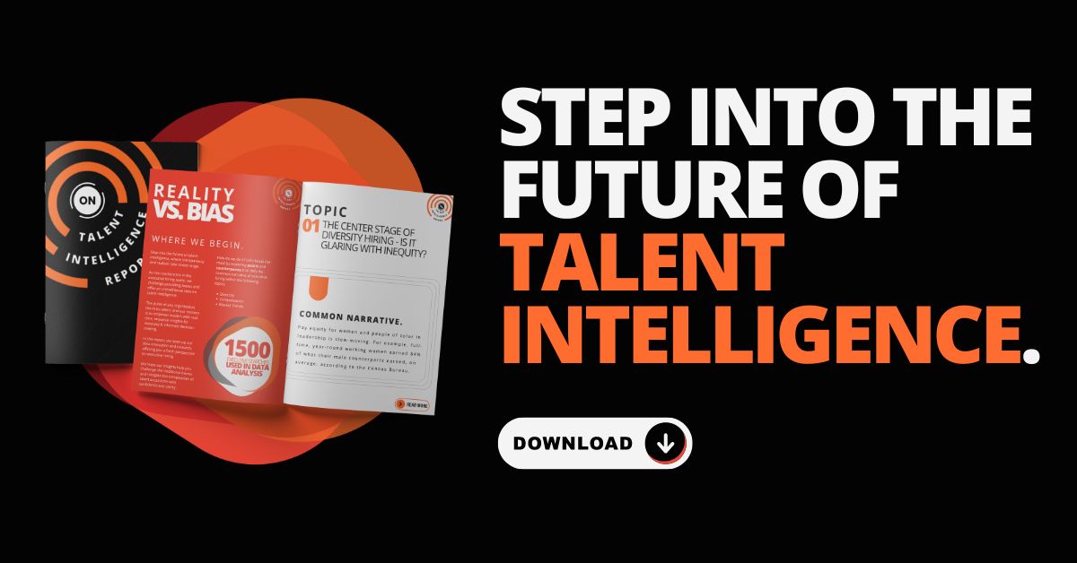 Step into the future of Talent Intelligence "ON Partners 2023 Talent Intelligence Report page"