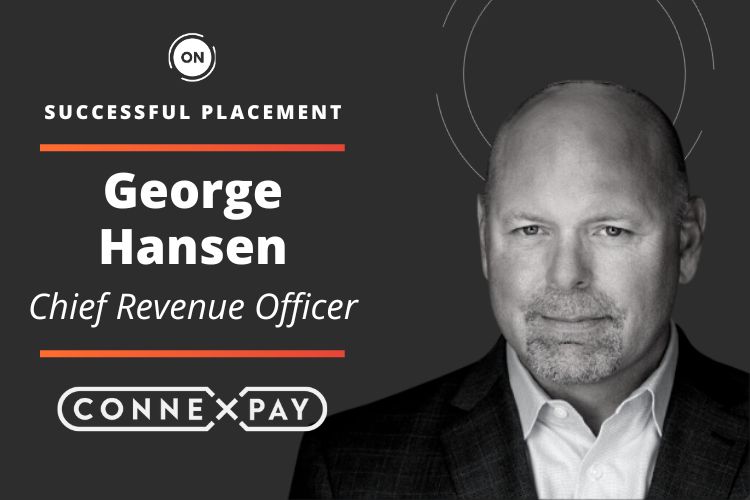 George Hansen named Chief Revenue Officer at ConnexPay