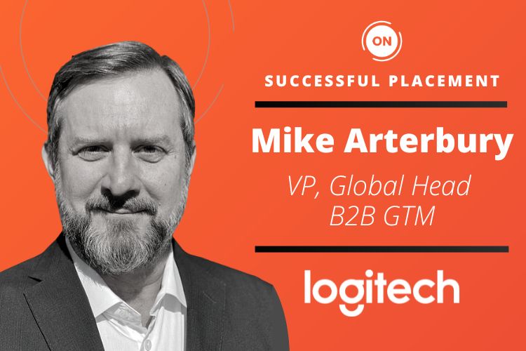 Mike Arterbury named Vice President of Global Head B2B GTM at Logitech