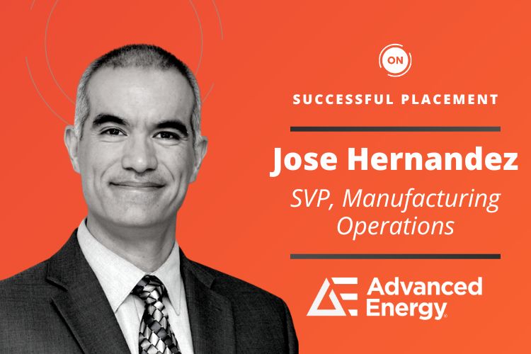 Advanced Energy Appoints New Senior Vice President Manufacturing Operations to Leadership Team – ON Partners