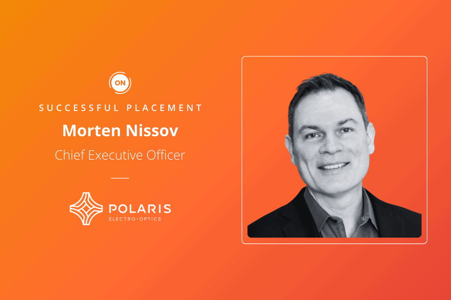 Polaris Electro-Optics Appoints New Chief Executive Officer