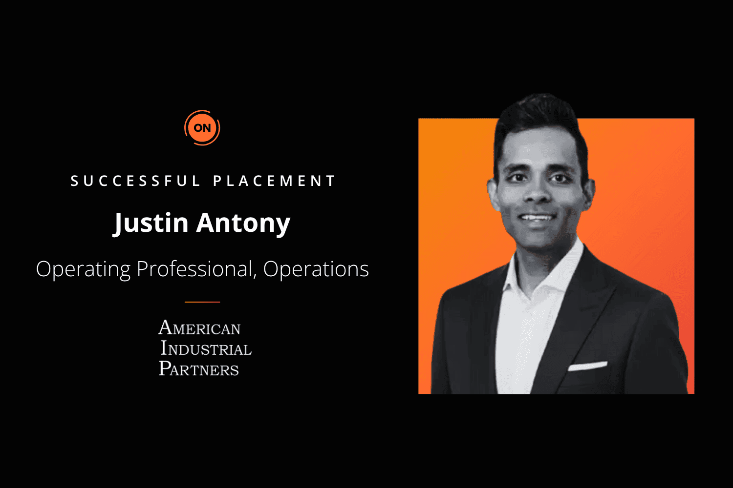 American Industrial Partners Appoints New Operating Professional, Operations