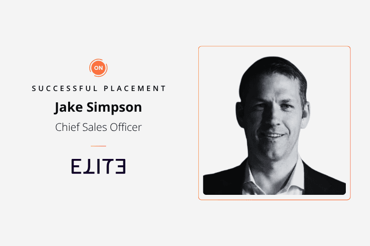 Elite Appoints Chief Sales Officer to Support Next Phase of Growth